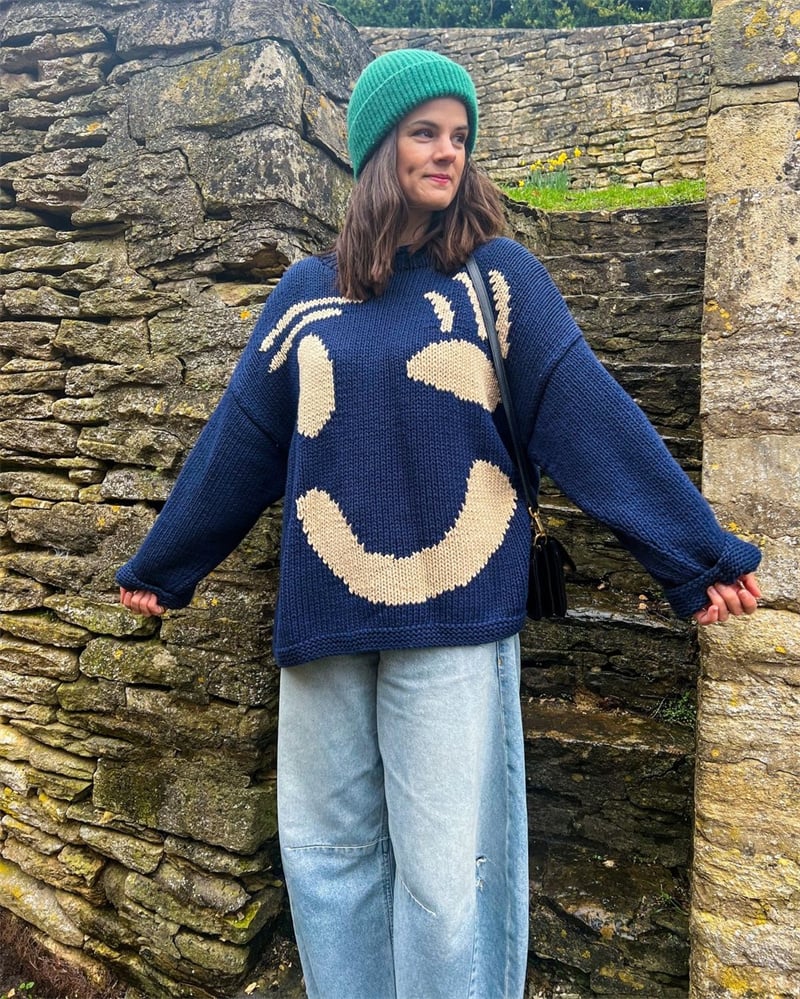 💥Hot Sale 49% OFF💥Happy Sunday Feel Good Knit Jumpers