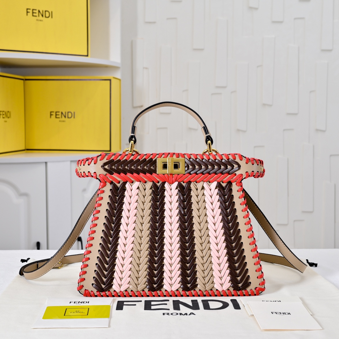 FENDI Iconic ekaboo ISeeU Large Bag 3374