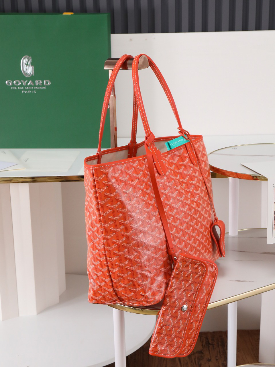 Goyard saint louis small shopping bag 020146