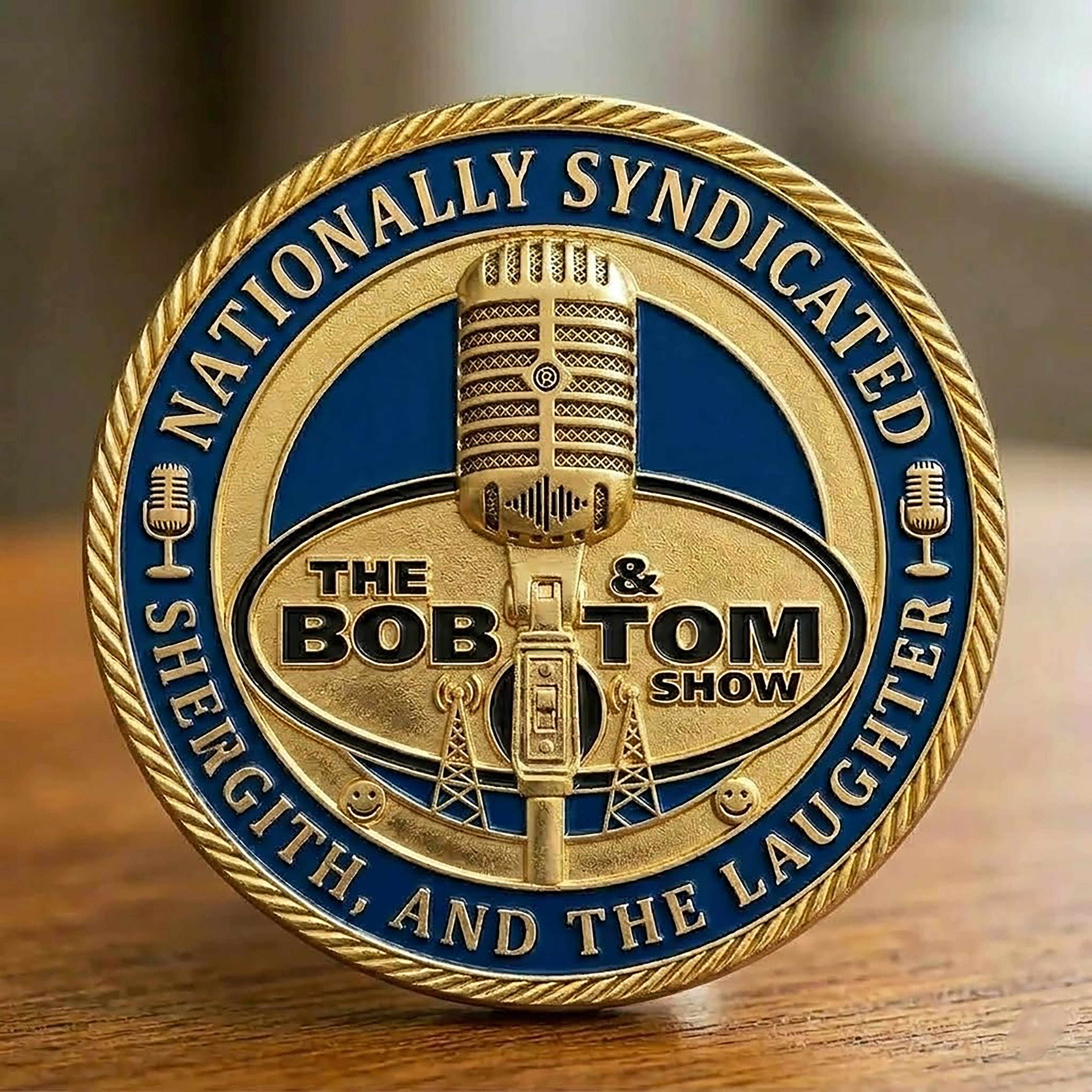 🎙️ Bob Kevoian Legend Coin: The Voice & The Laugh – Bob & Tom Tribute 📻
