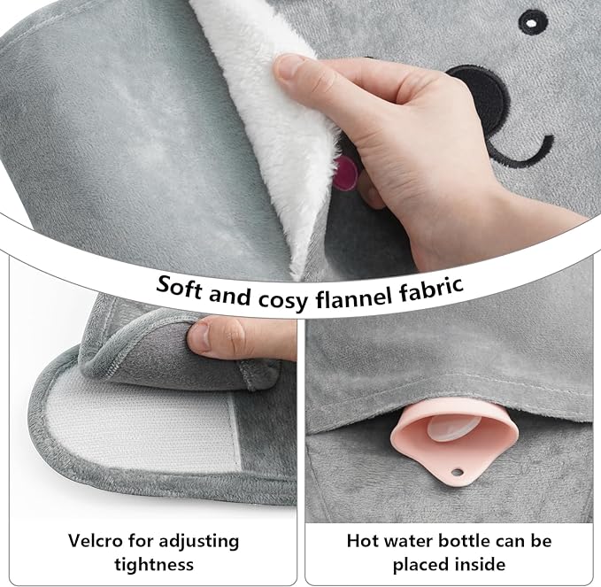 (❤️Early Winter Hot Sale-50% OFF-SAVE 50% OFF) Plush Refillable Hot Water Bottle Belt-BUY 2  FREE SHIPPING