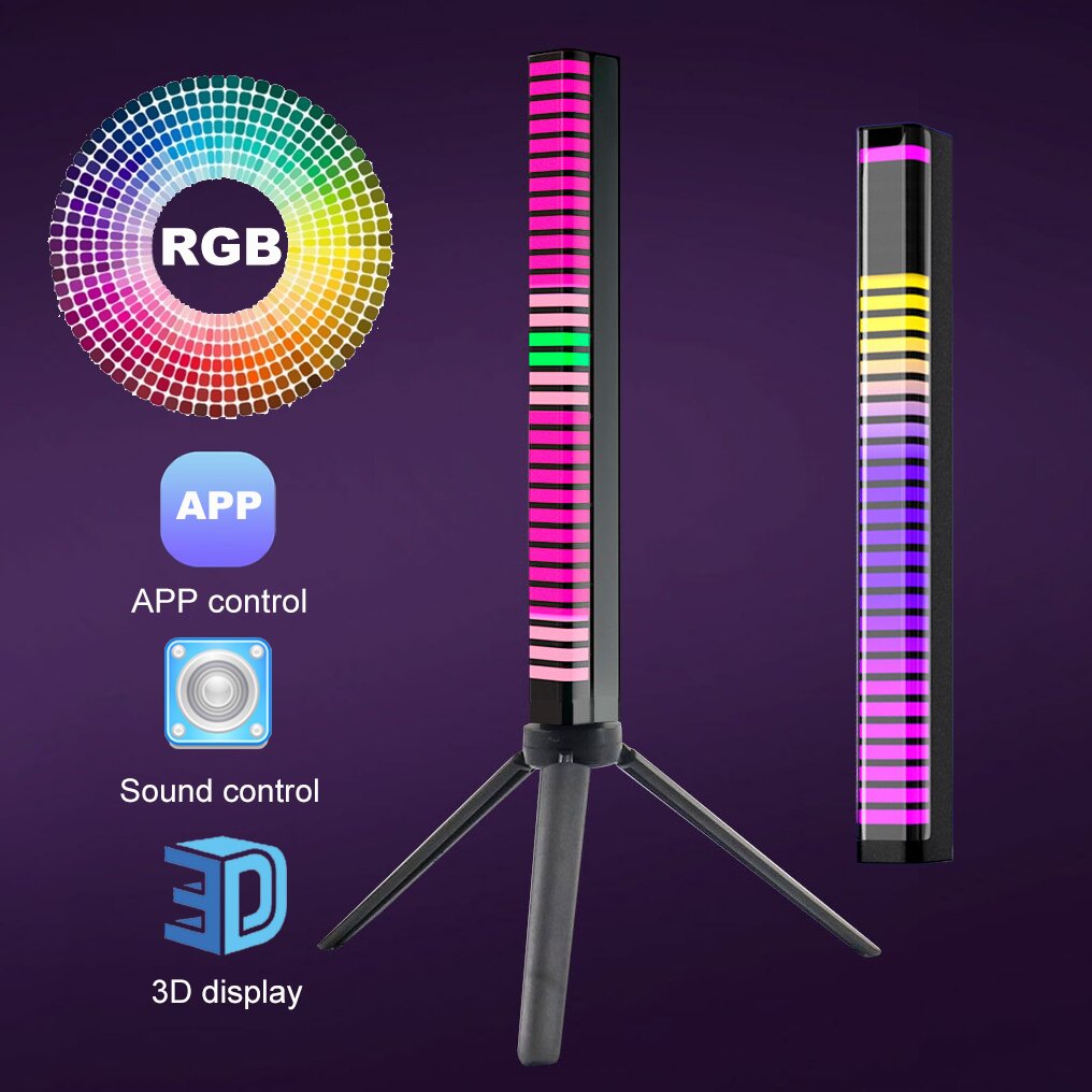 32 Bit LED Sound Control Pickup Rhythm Lights(48% OFF)