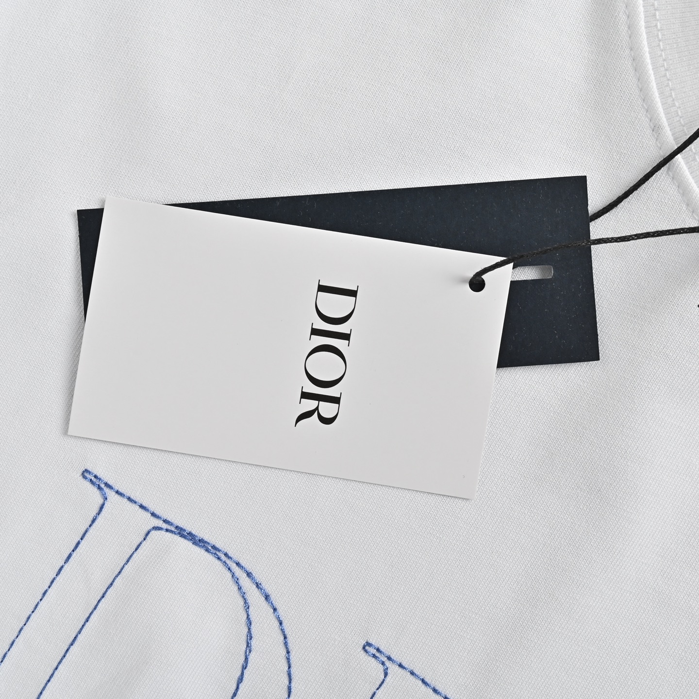 Dior 25ss cat embroidered short sleeve
