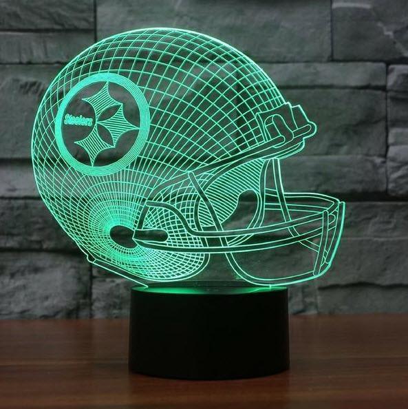 PITTSBURGH STEELERS 3D LED LIGHT LAMP