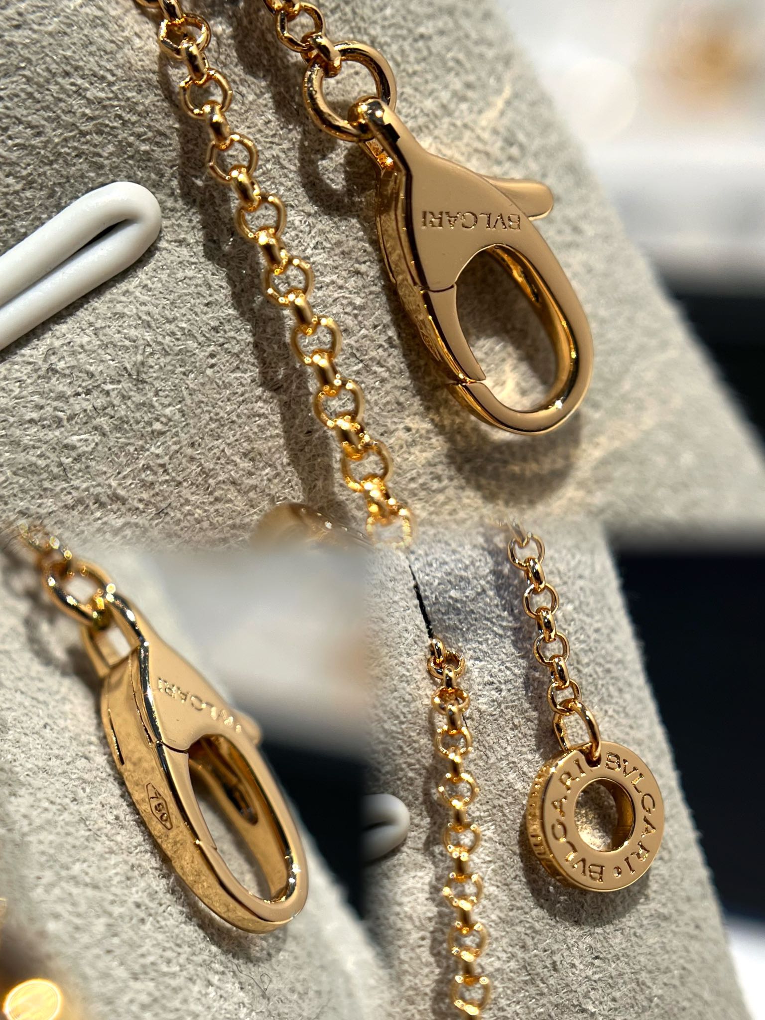 Bulgari B.ZERO1 Series Diamond Waist Necklace