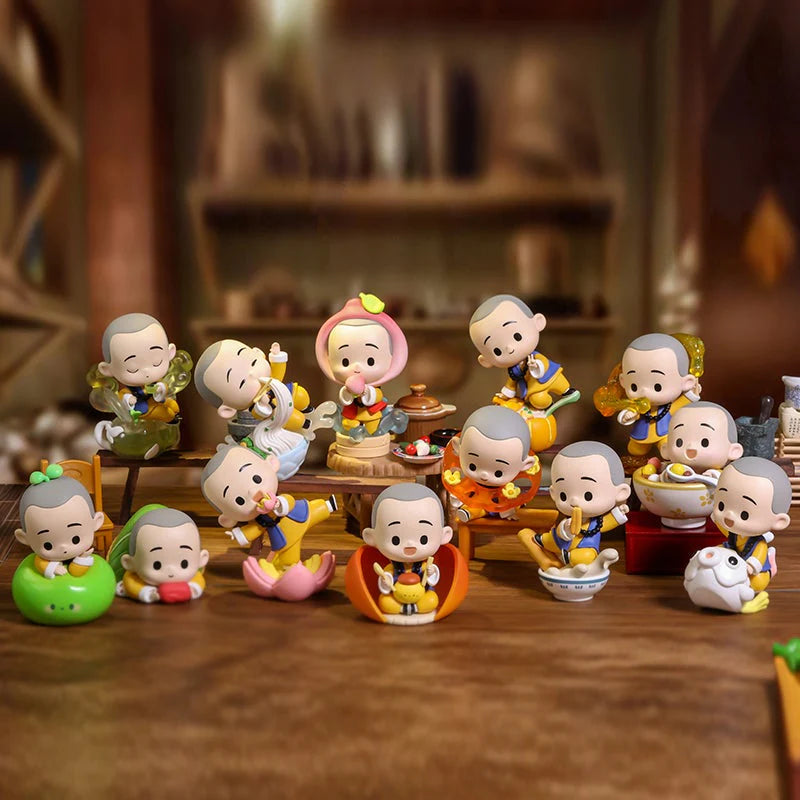 POP MART The Little Monk Yichan Chinese Delicacy Series [1 Blind Box]