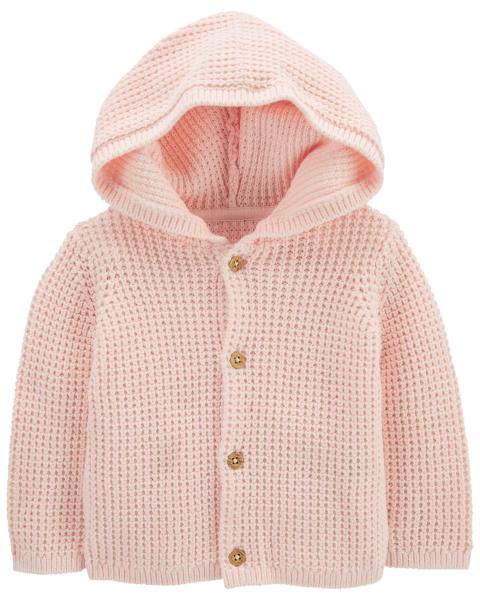 Carter's Organic Signature Stitch Cardigan