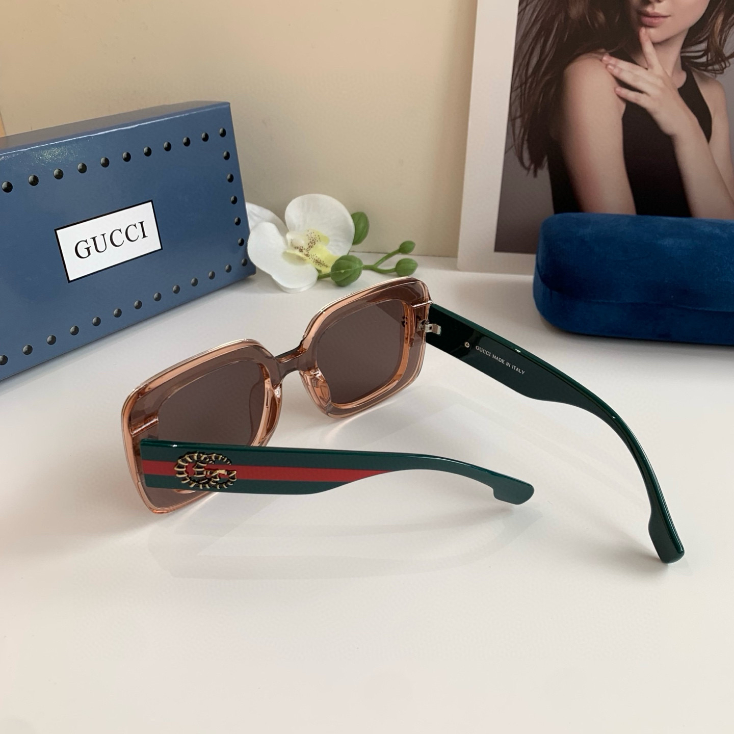 Gucci Square Frame Sunglasses