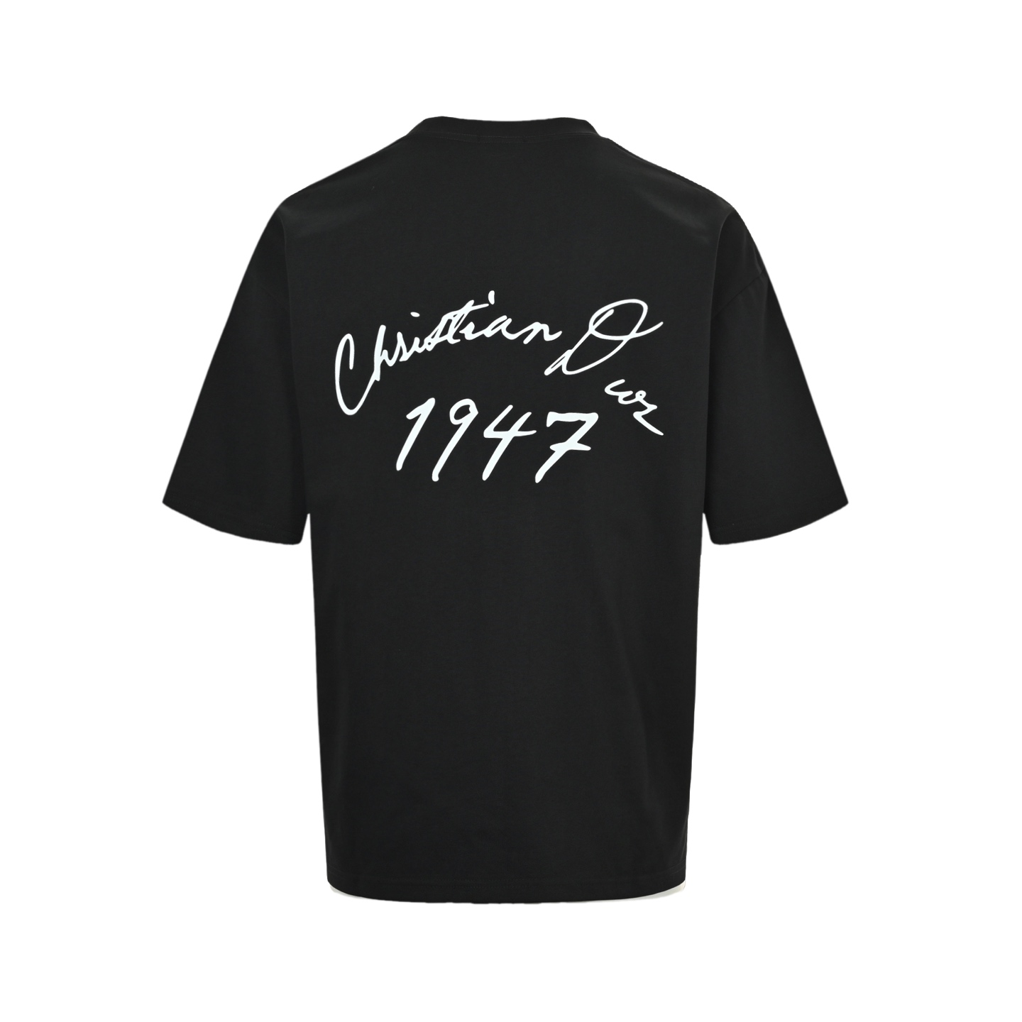 Dior 25ss signature 1947 print short sleeve
