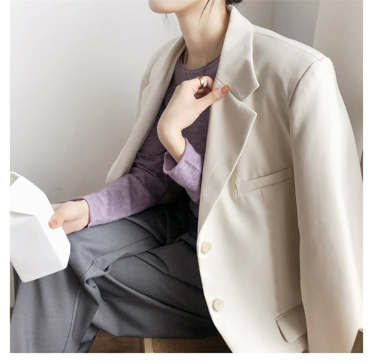 Ladies' casual style blouse Korean version of the small suit
