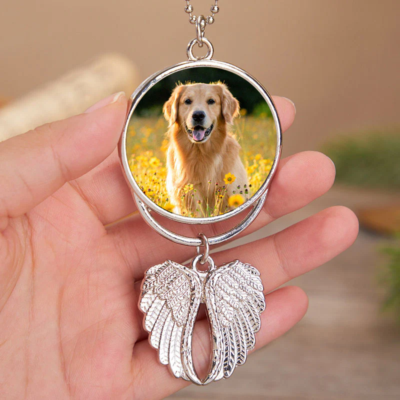 Personalized Angel Wings Keychain