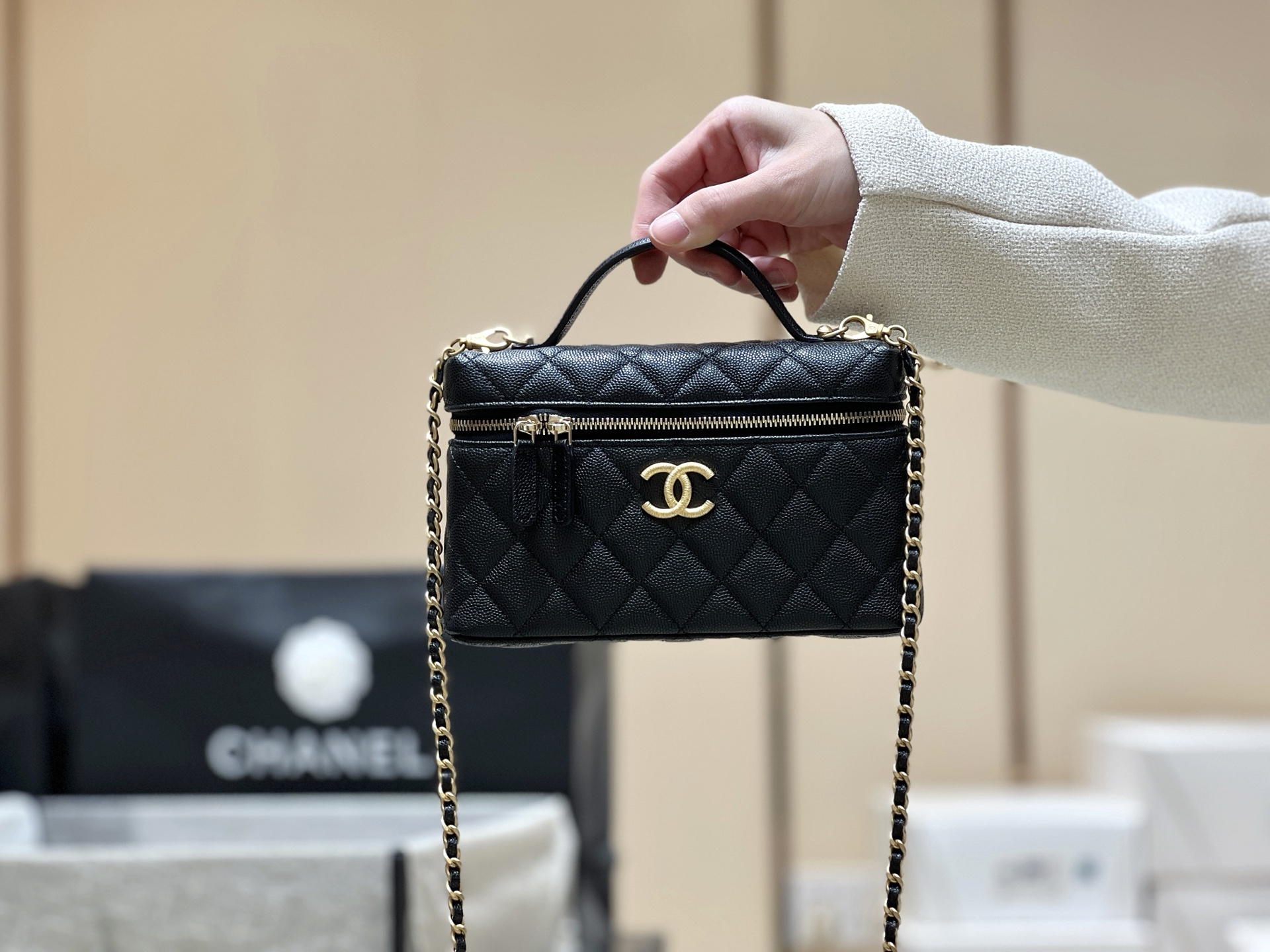 Chanel 25P Spring/Summer Preview Series LP Chain Bag AP4483