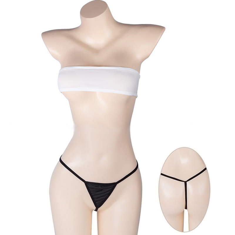 Nun Cross See-through Lingerie Set