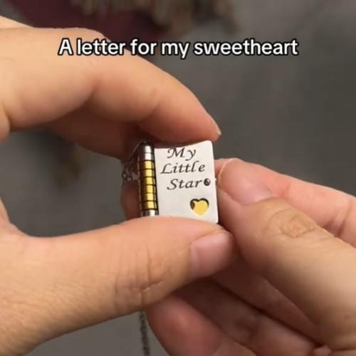 💥ON SALE💥My Little Star Book Necklace for Daughter