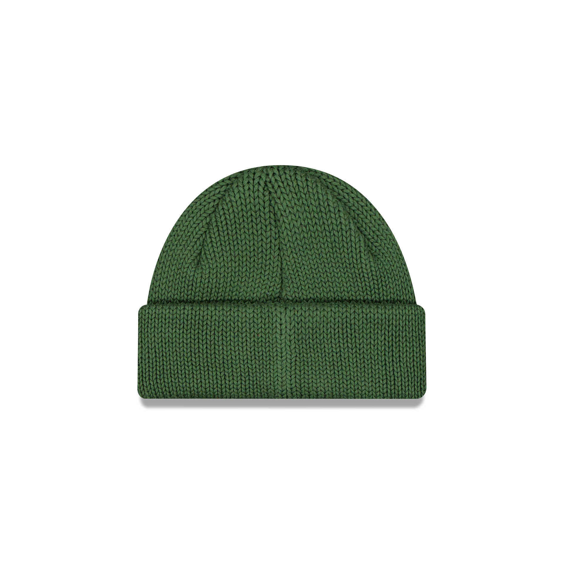 New Era Branded Cilantro Green Short Knit Beanie Hat