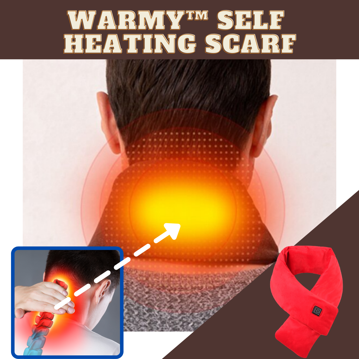 Heating Scarf --The Best Gift For Your Parents