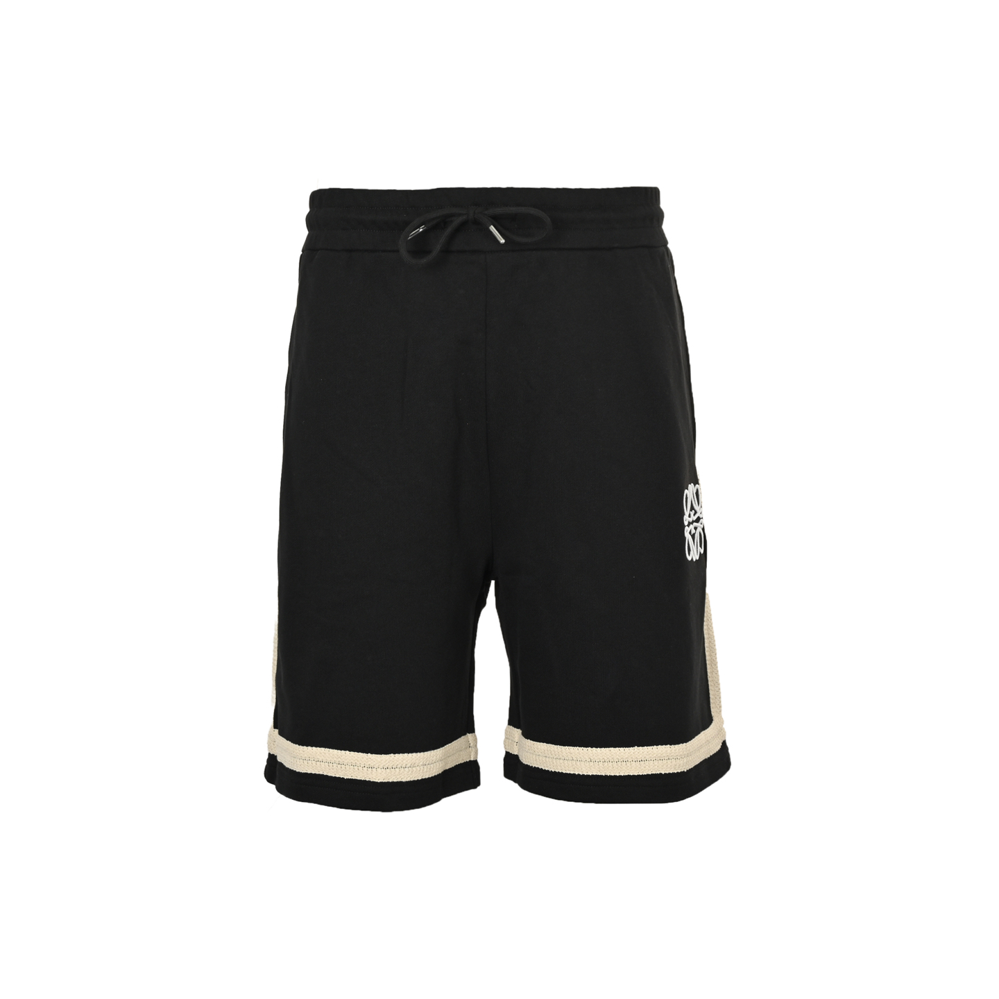 Loewe Colorblock Braided Ribbon Embroidered Shorts