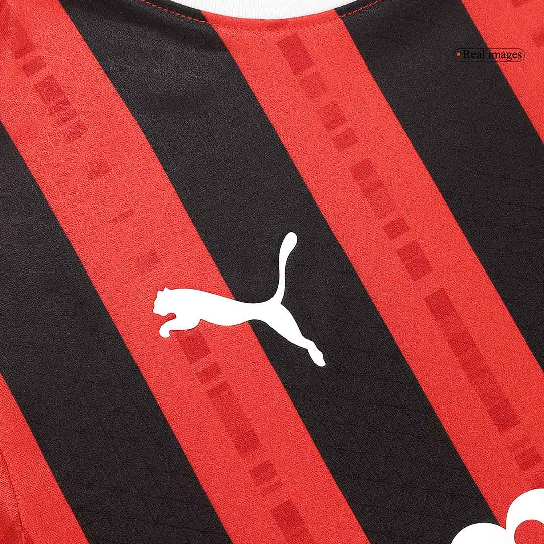 Authentic PULISIC #11 AC Milan home football shirt 2024/25 - UCL