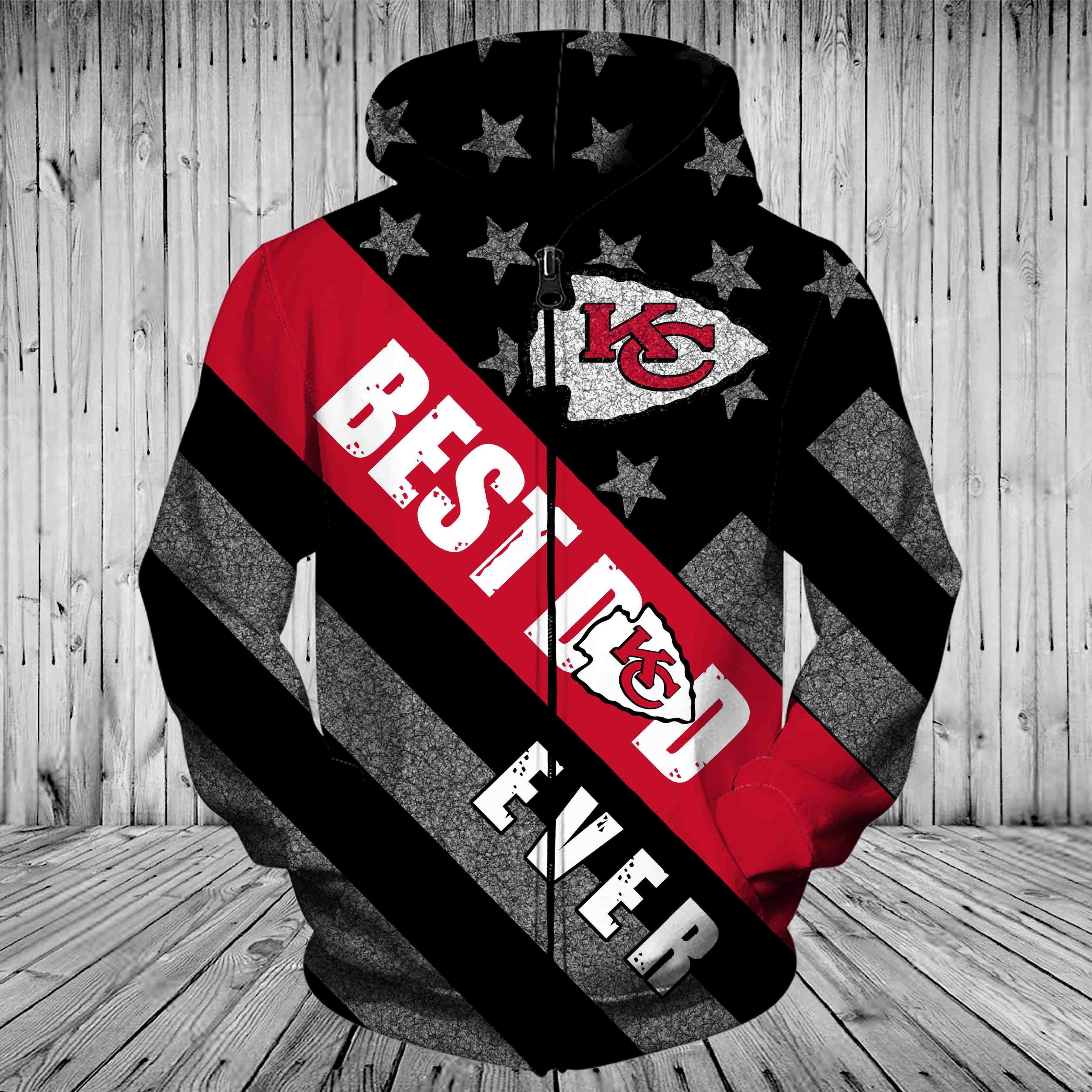 CHIEFS HOODIE 3D DAD66