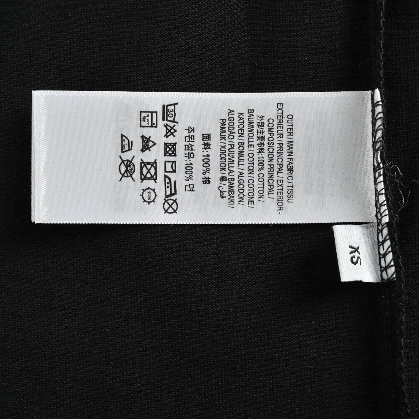 Gucci 25ss denim patch lettering short sleeve