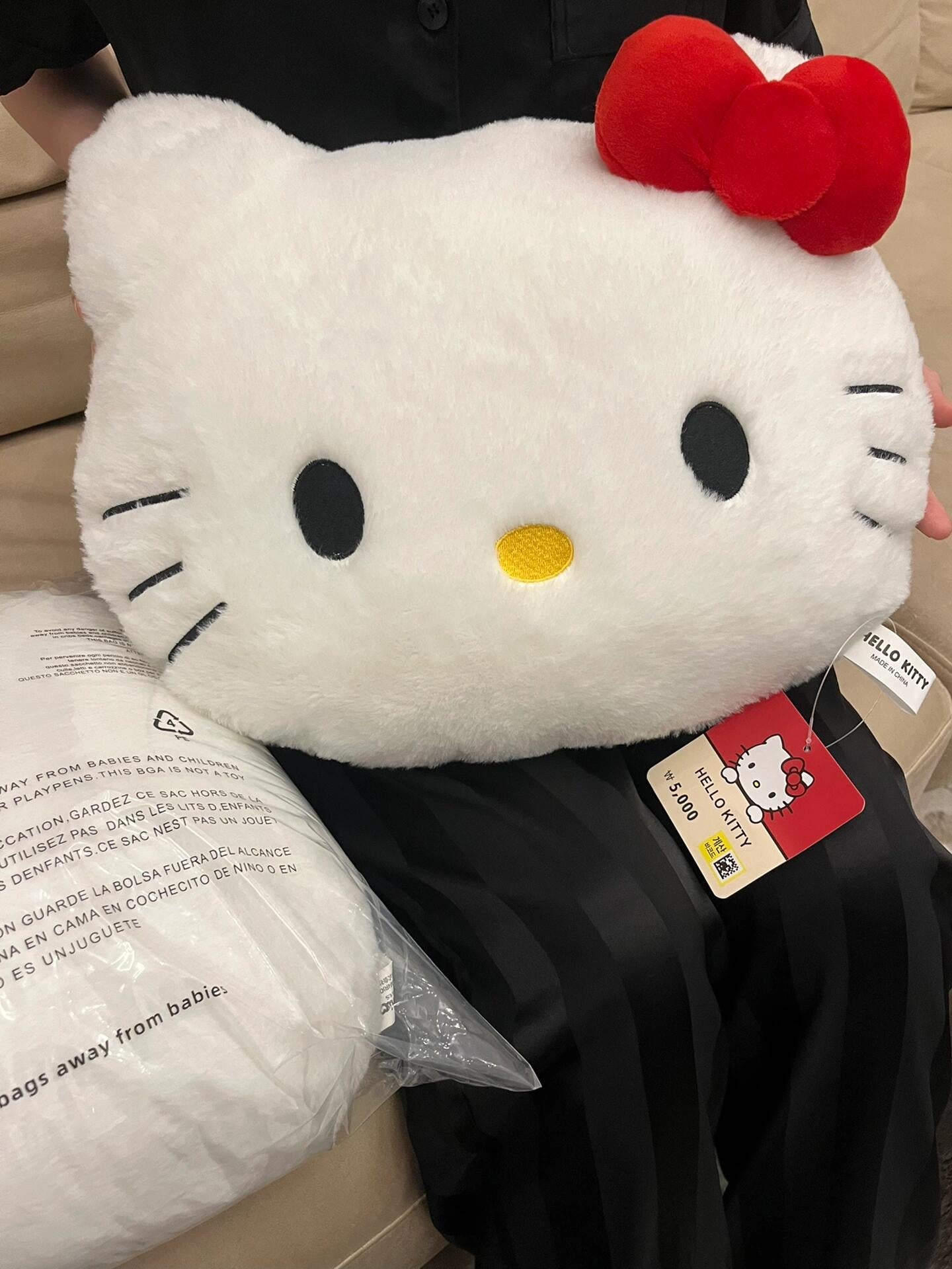 Hellokitty Cute Decorative Pillow Plush Toy Pillows Stuffed Plush Sofa Pillow