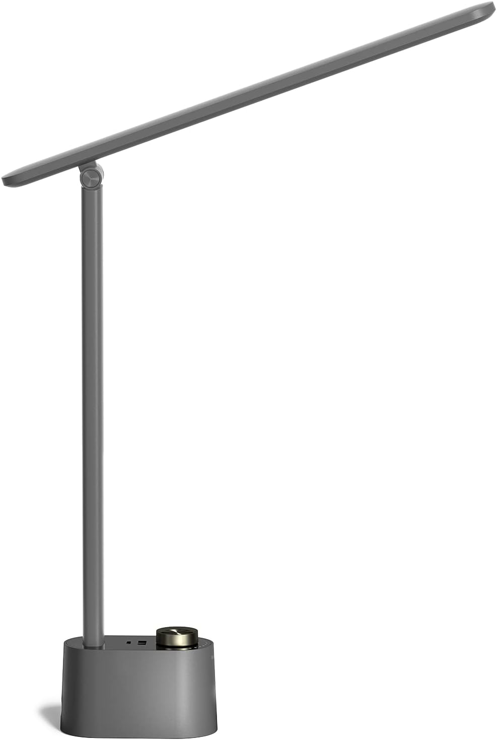 Honeywell Desk Lamp Home Office - LED Lighting with Charging Station A+C USB Port for Small Spaces Bedroom Reading Crafts HWT-H01 Black