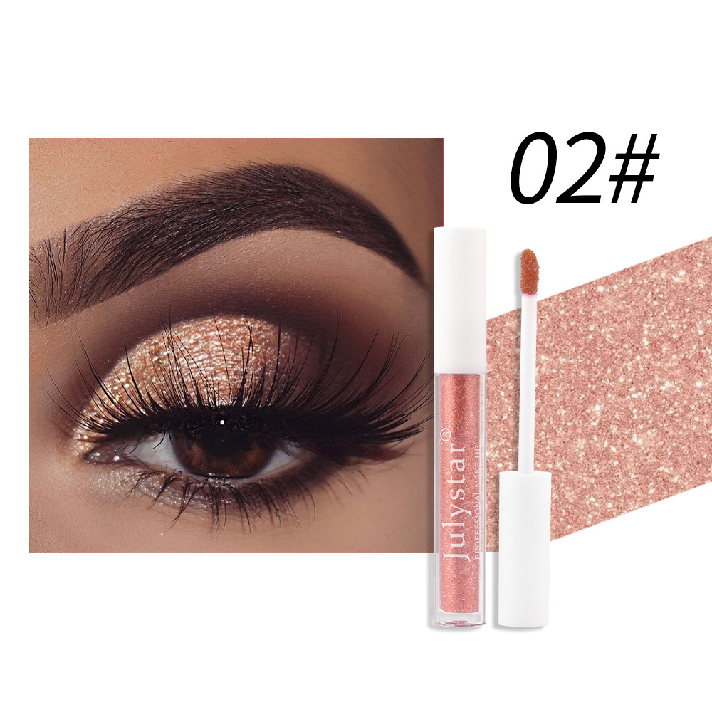 (🔥Mother's Day Sale 50% OFF )-JULYSTAR 10 Colors Liquid Glitter Eyeshadow Set-BUY 1 Sets FREE SHIPPING