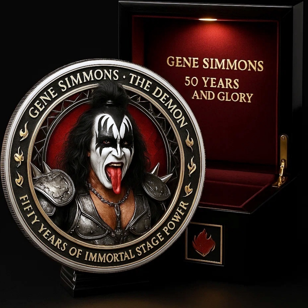 KISS 50th Anniversary Commemorative Coins