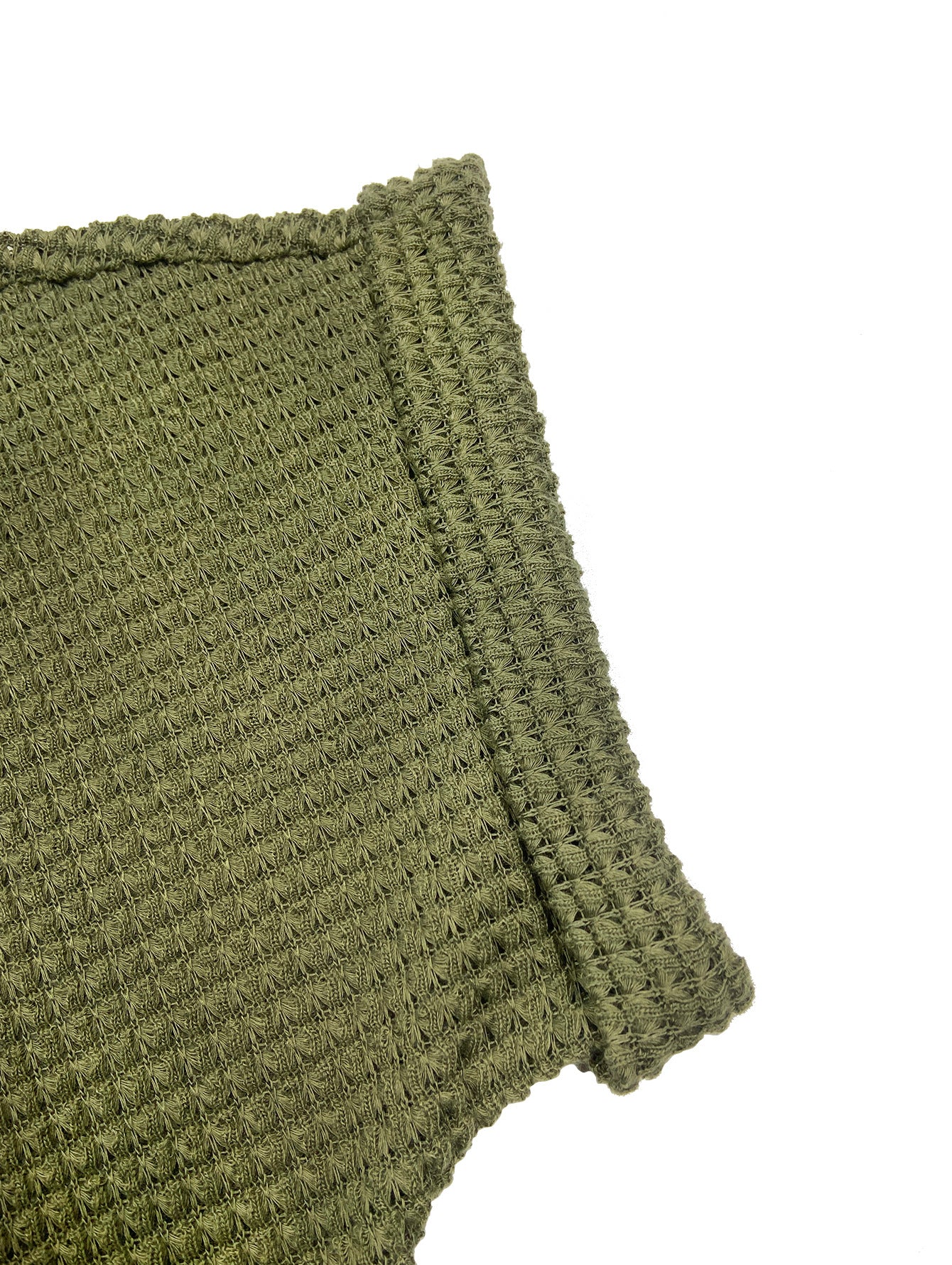 Oversized Knit Vest with Ladylike Temperament, Sleeveless