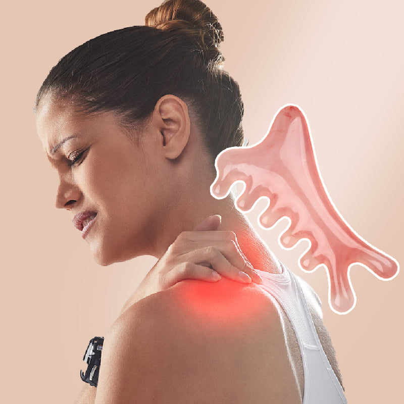 Only Today 50% Off🙋‍♀️Multifunction Scalp Massage Comb Gua Sha Tool