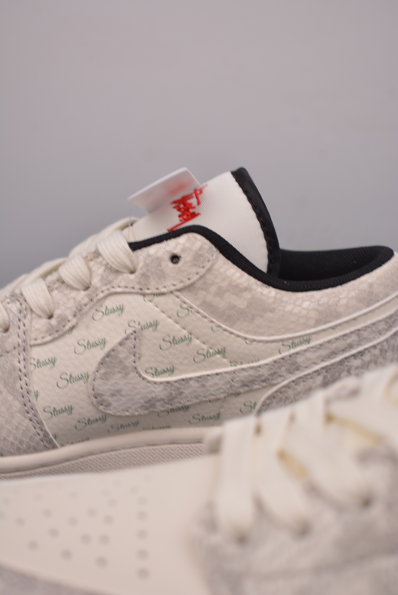Stussy x Nike Air Jordan 1 Low OG Year of the Snake Off-White FC1688-20