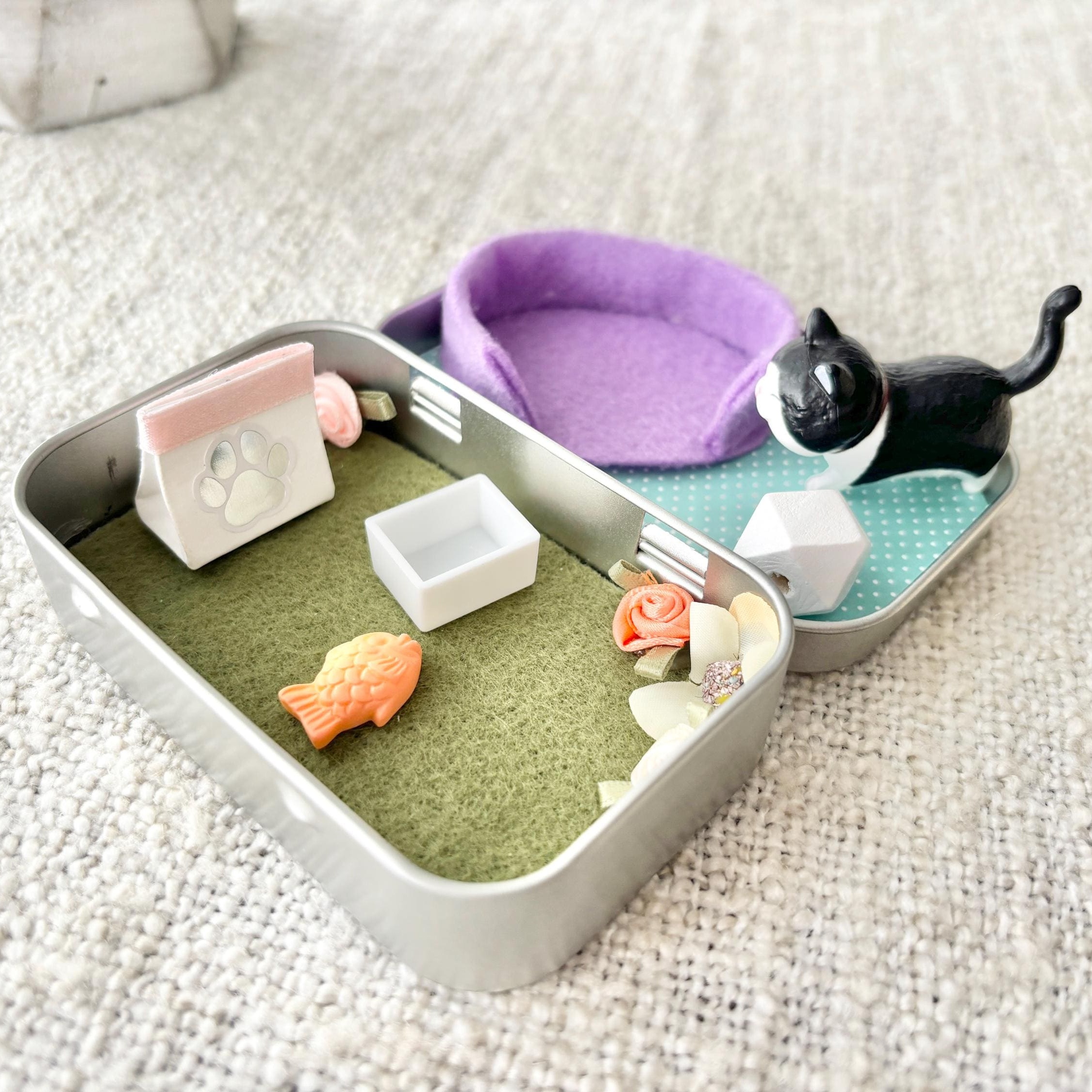 Pocket Pet Cat In A Tin