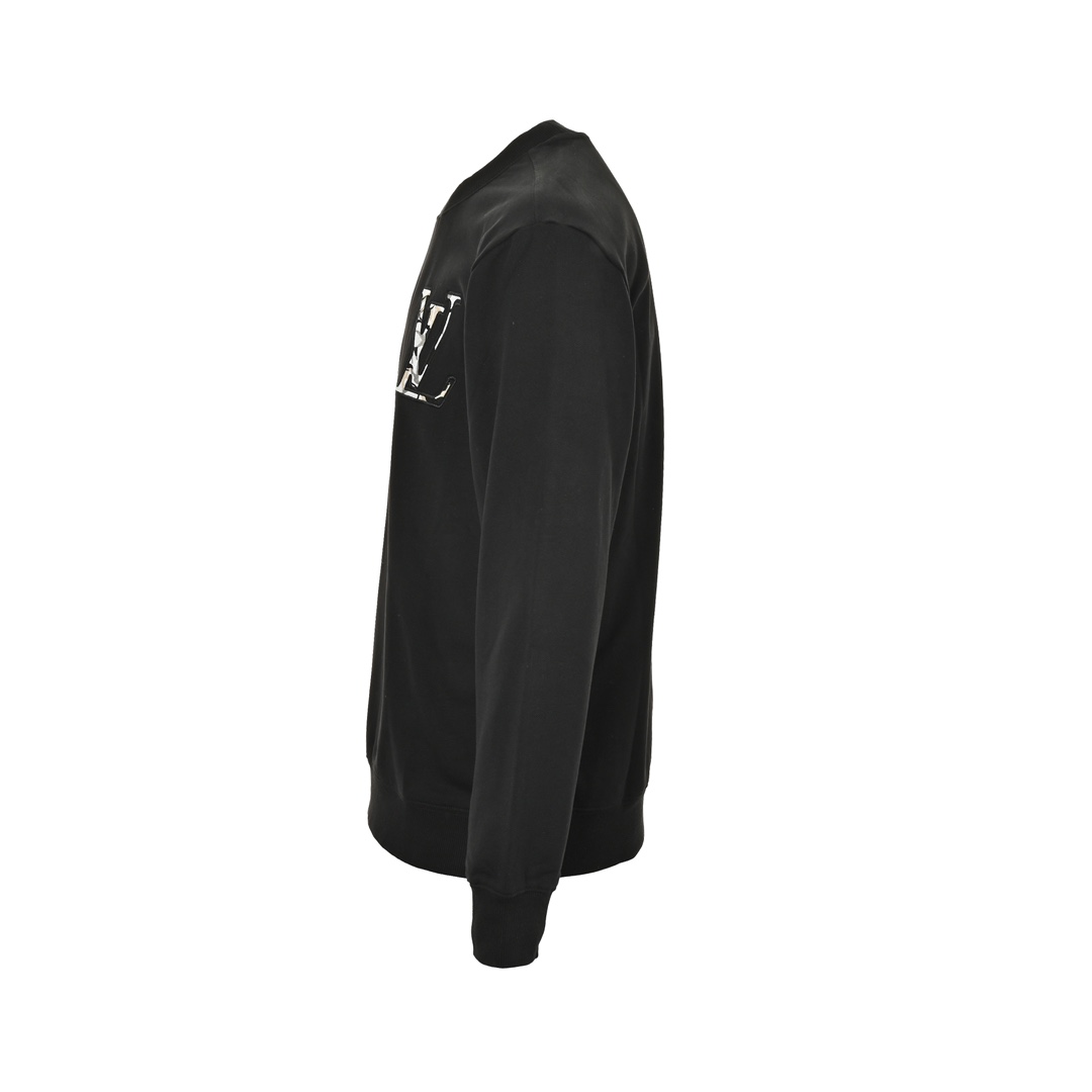 Louis Vuitton 24Fw ski logo embroidered crewneck sweatshirt