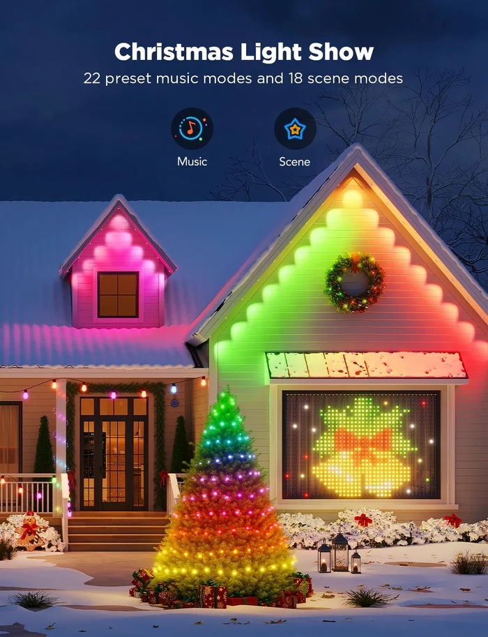 🎄Christmas Sale 70% OFF -- Wi-Fi Bluetooth Smart Permanent Led for outdoor