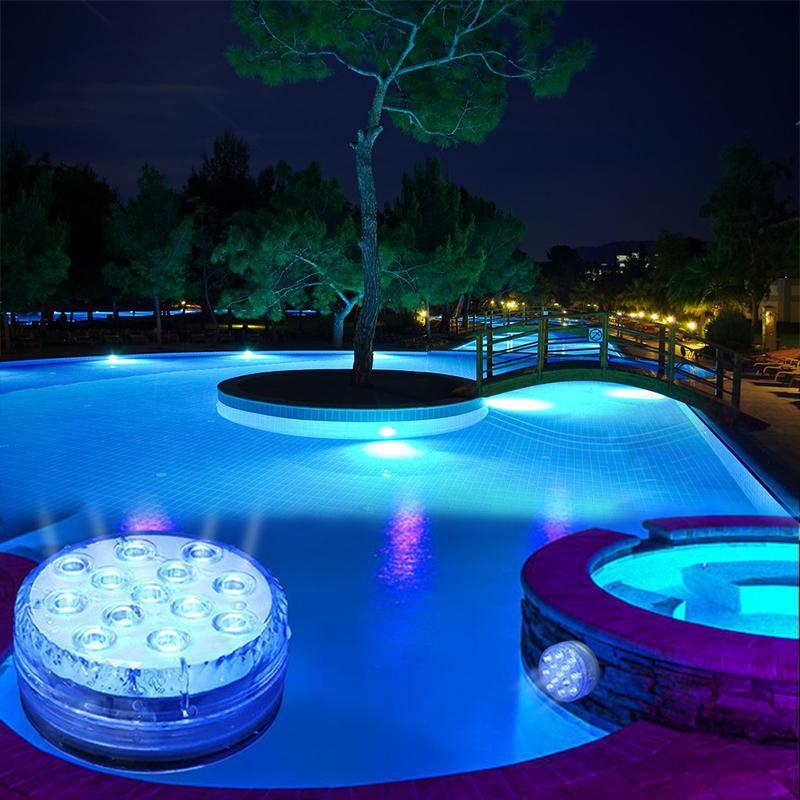 (SUMMER HOT SALE- Save 50% OFF) Submersible LED Pool Lights Remote Control (RF)