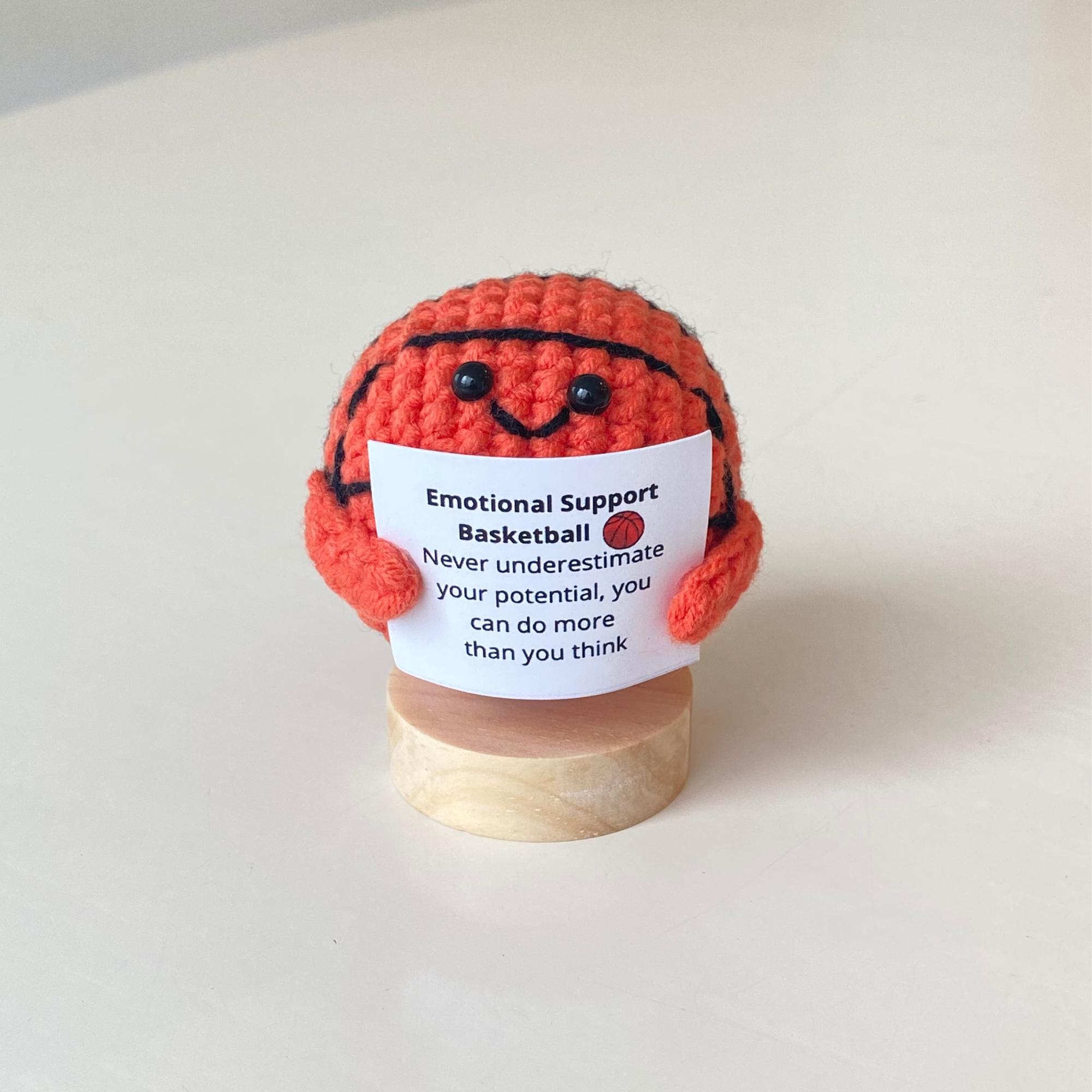 Crochet Emotional Support Basketball