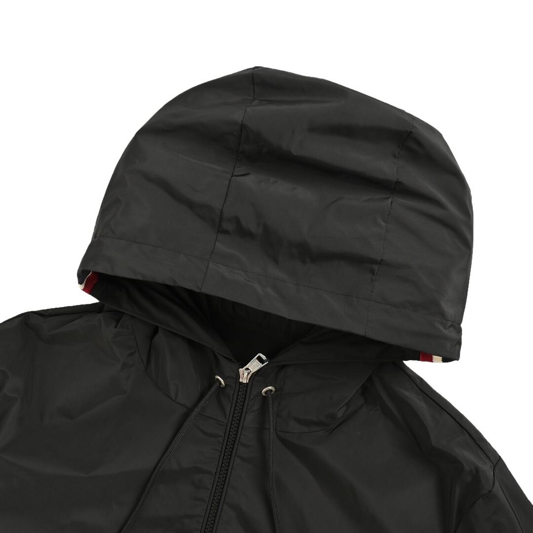 Moncler 24Fw hooded windbreaker jacket with webbing