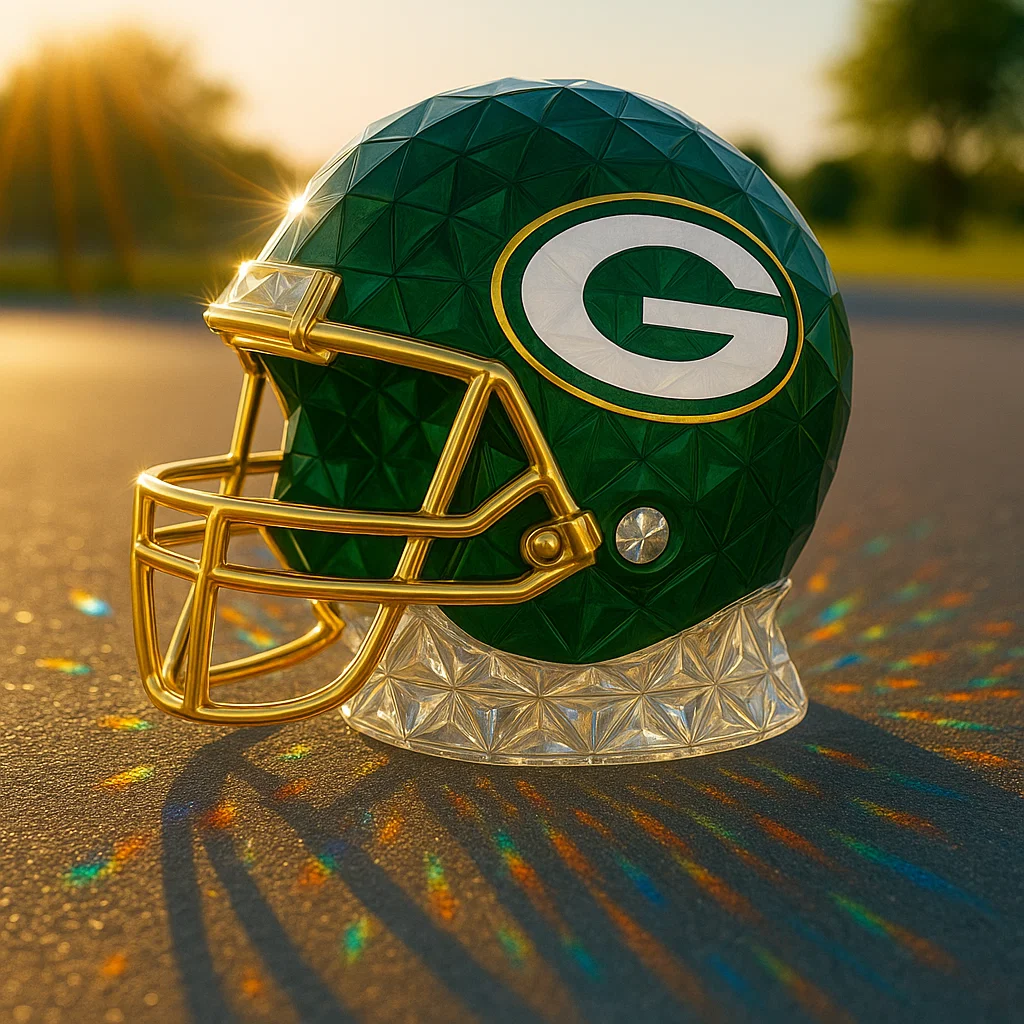 Legends in Crystal: The NFL Helmet Sculpture Series