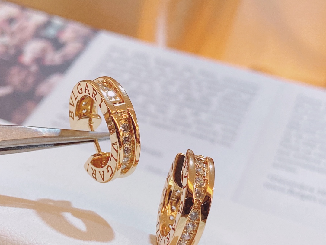 Bulgari B.zero1 series earrings