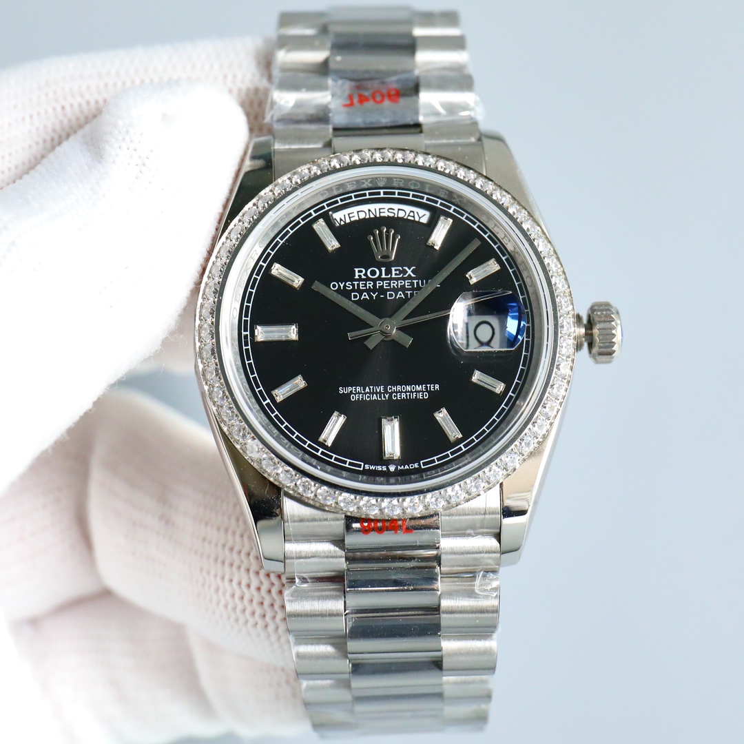 Rolex 36mm jewel dial series watch