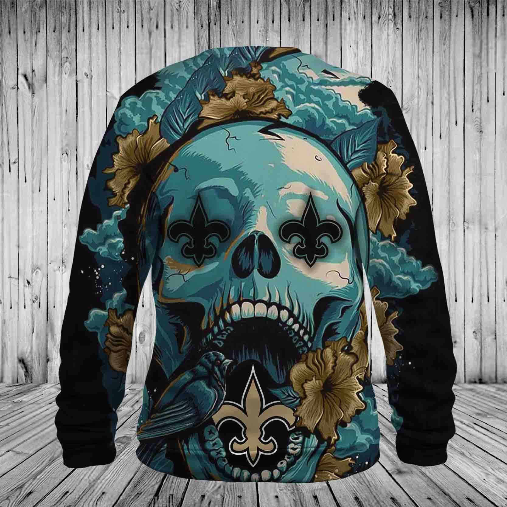 SAINTS HOODIE 3D FLOWER17