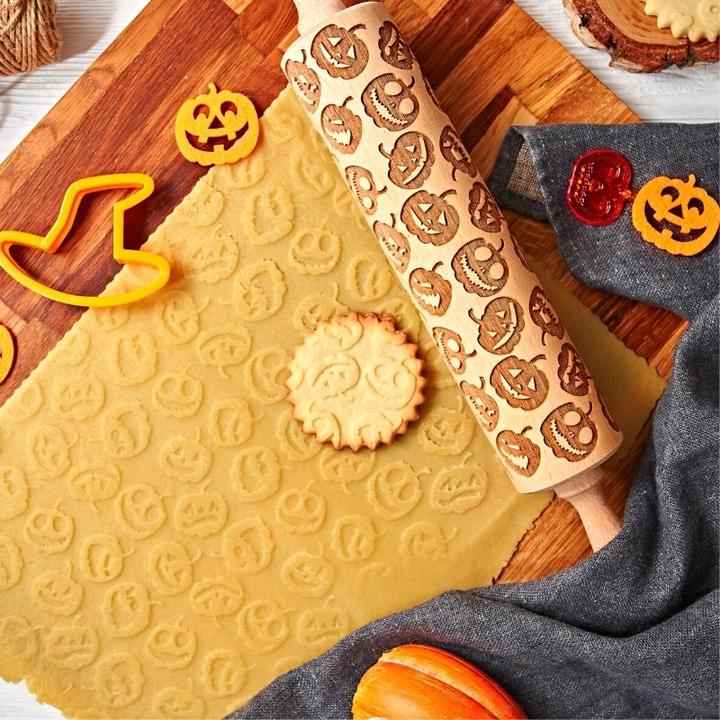 (🎃Early Halloween Hot Sale)PUMPKIN ROLLING PIN