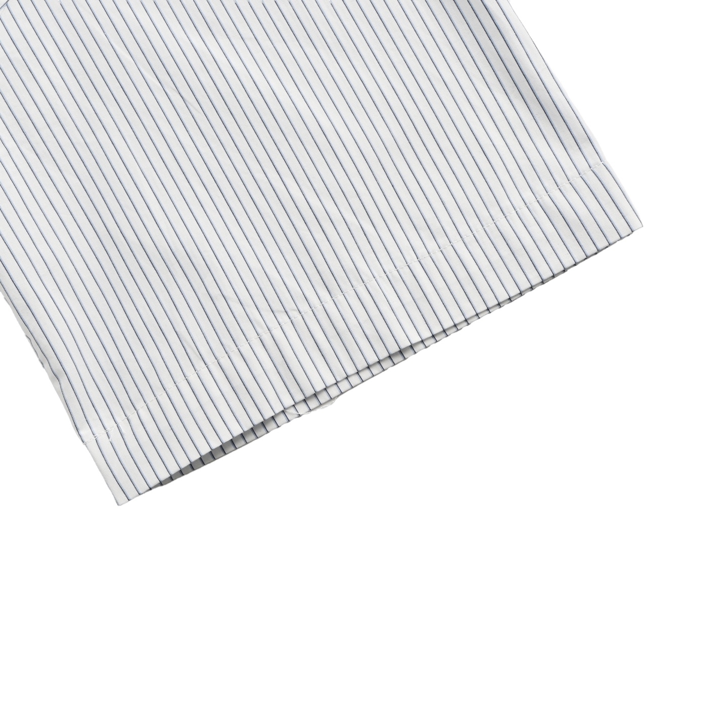 Gucci 25ss laser logo vertical stripe short sleeve shirt