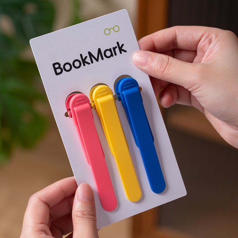 Set of 3 pcs Anytime Reading Bookmark 📚 Innovative Bookmark