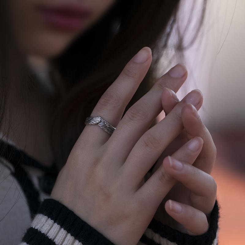 🔥Last Day Promotion 65% OFF 💕 Angel Wings Ring - A reminder of a special person's love!