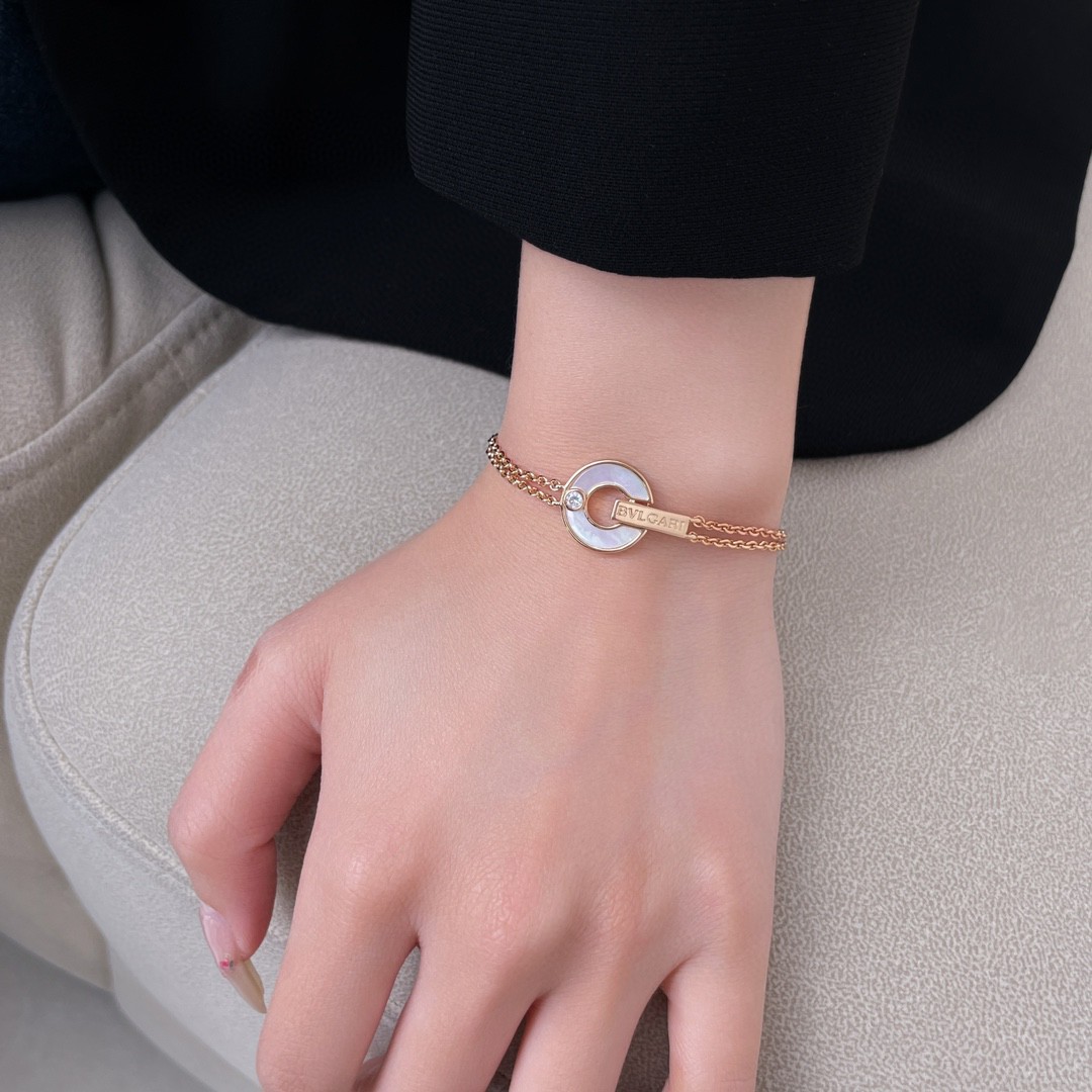 Bulgari disc bracelet