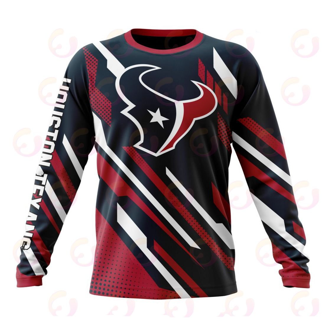 HOUSTON TEXANS 3D HOODIE SPECIAL MOTOCROSS CONCEPT