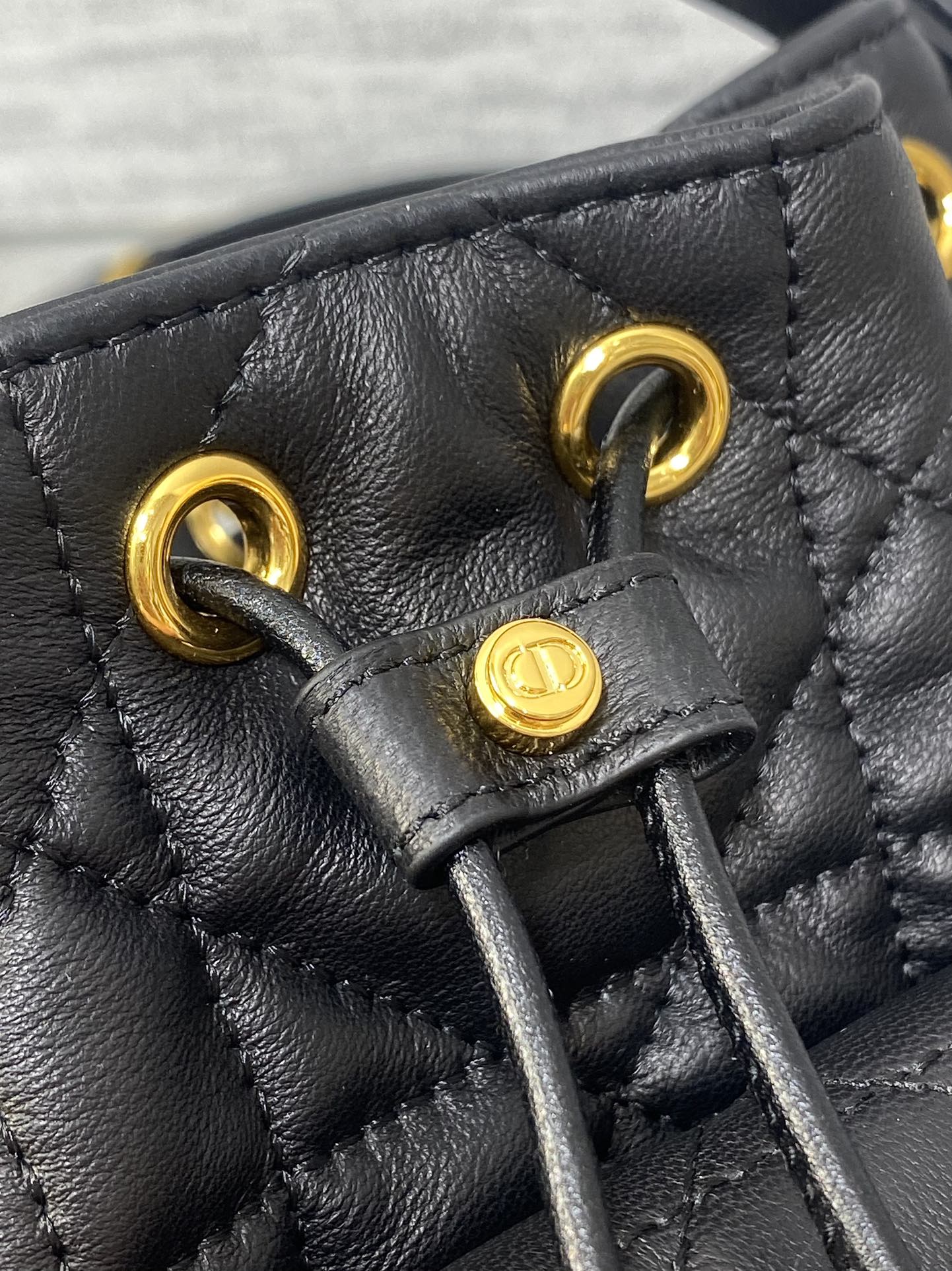 Dior micro Caro bucket bag