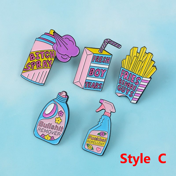 OVER IT Pin Set | Funny Decor