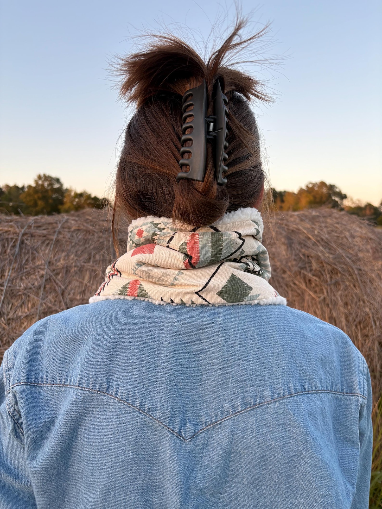 Western Sherpa Cowl, Winter Warm Wild Rag